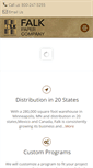 Mobile Screenshot of falkpaper.com